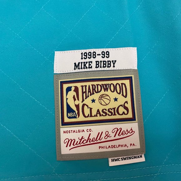 Mitchell & Ness Vancouver Grizzlies Mike Bibby 75th 98-99 Swingman Jersey NEW - Picture 3 of 5